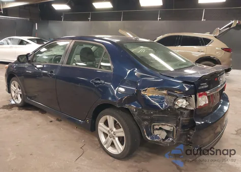 2013 Toyota Corolla S из США, поврежденный, VIN 2T1BU4EE4DC044555